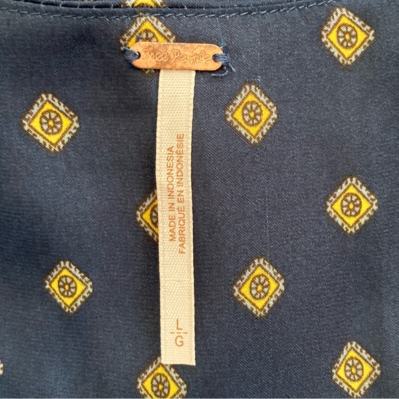 Free People Morning in Marrakesh Blouse Top - Picture 9 of 9